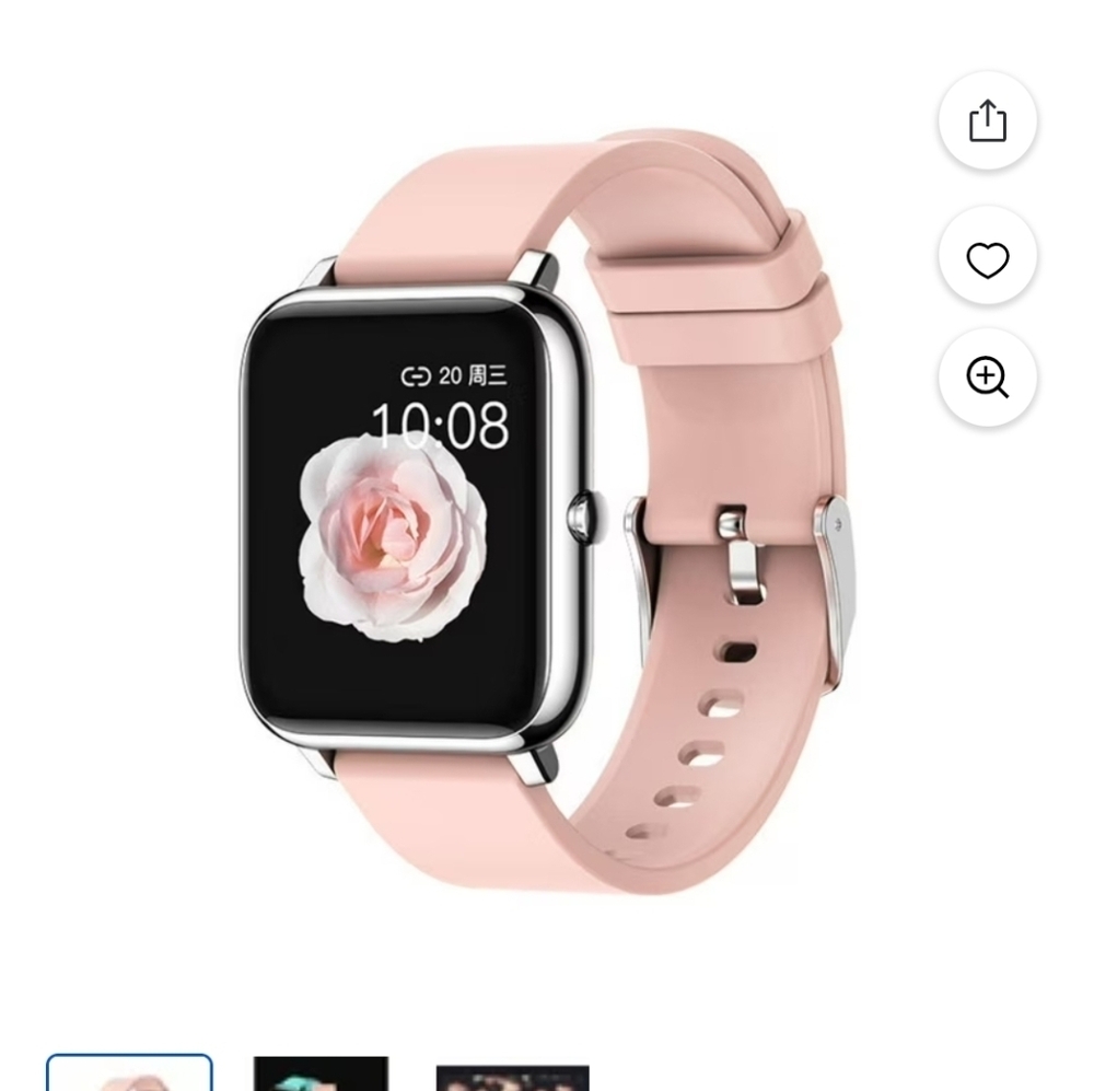 NIB Donerton Smart Watch, in Pink